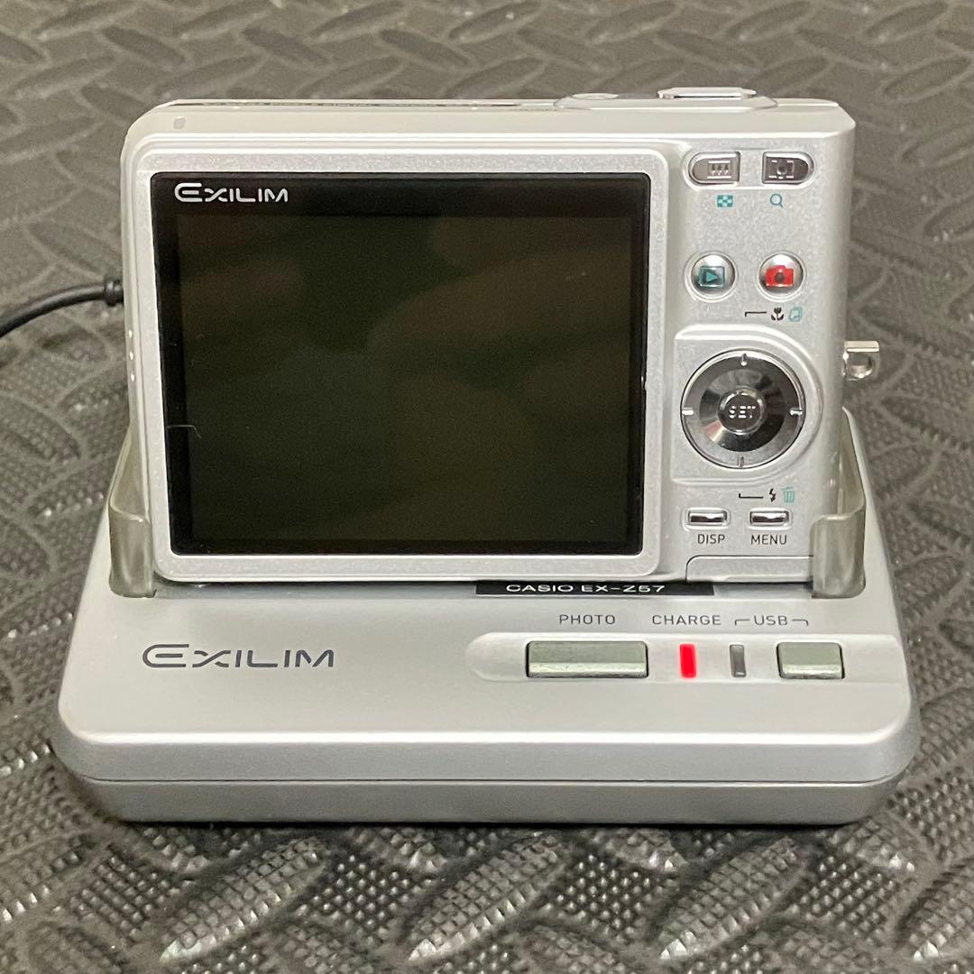 【動作品】CASIO EXILIM EX-Z57 オールドコンデジ　平成