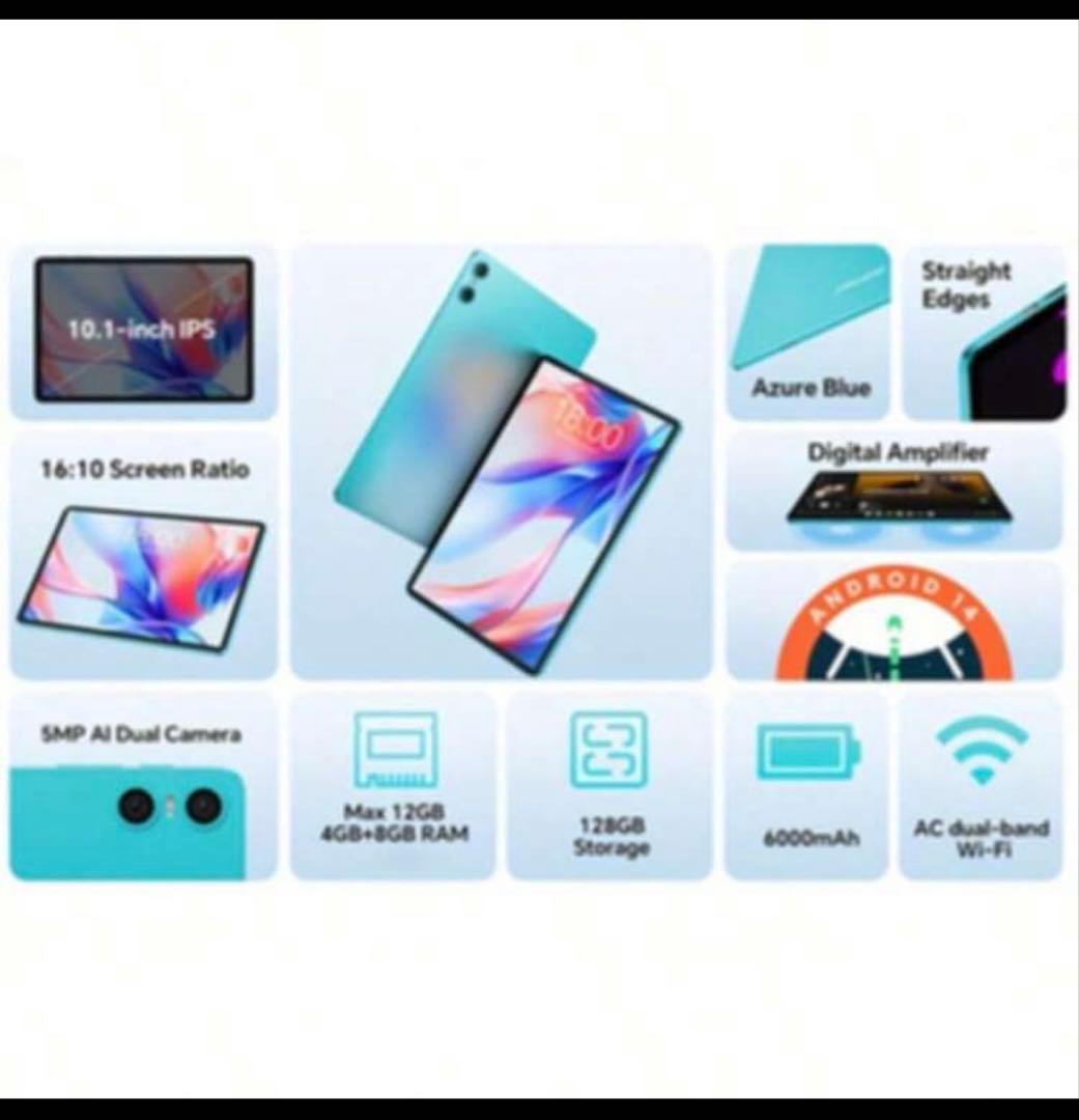 Teclast M40 タブレット 本体4GB RAM / 128GB ROM