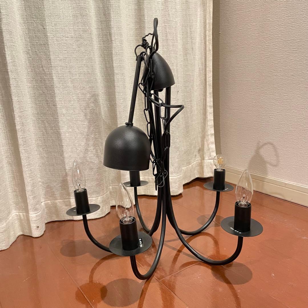 【希少・生産終了品】 IKEA イケア MOLNIG シャンデリア　照明　天井