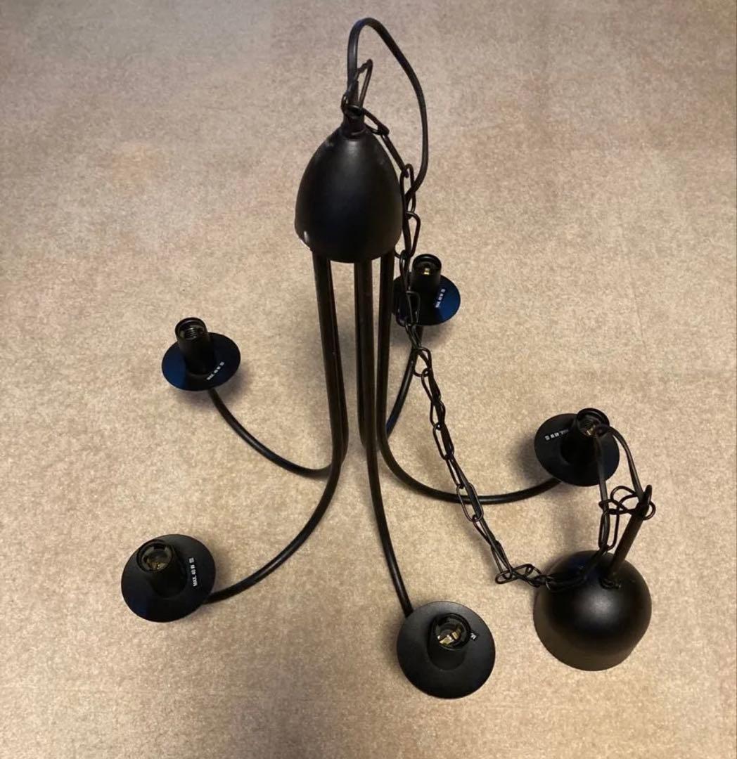 【希少・生産終了品】 IKEA イケア MOLNIG シャンデリア　照明　天井