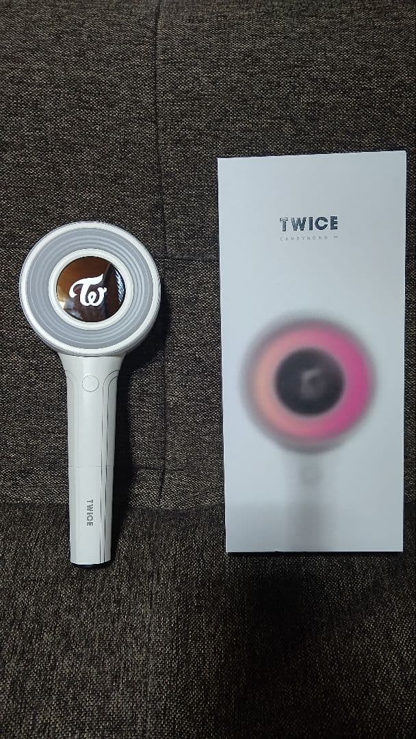 TWICE ペンライト ホワイト １公演のみ使用