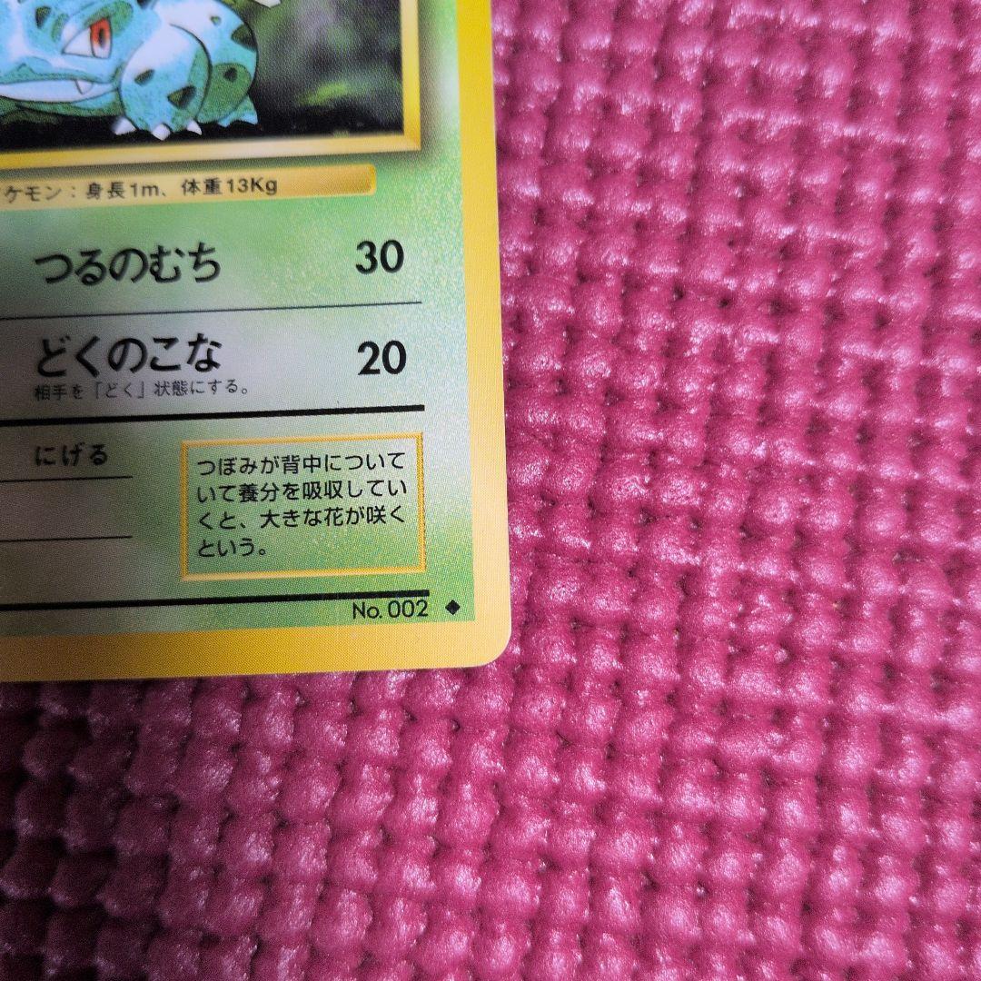 ✩希少✩　旧裏 ポケモンカード フシギソウ 枠ズレ エラーカード