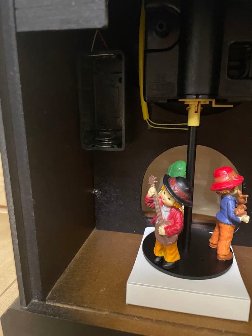 【超美品】　マスタークロックMASTER からくり時計　動作確認済み