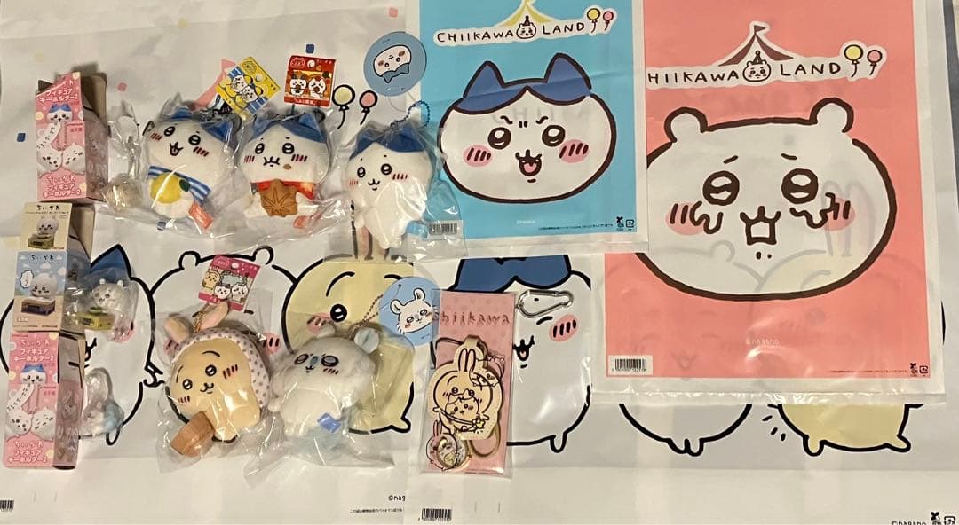 ちいかわらんど　ハチワレ　うさぎ　マスコット　ぬいぐるみ　13点まとめ売り