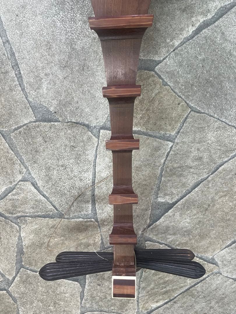 琵琶 びわ 和楽器 全長約82cm 4弦 木製 インテリア・練習用