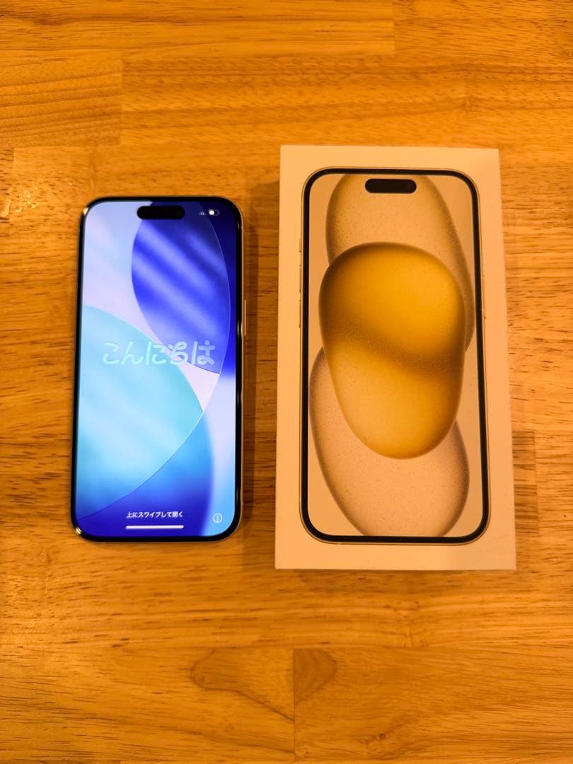 T　Apple iPhone 15 イエロー 256GB 本体
