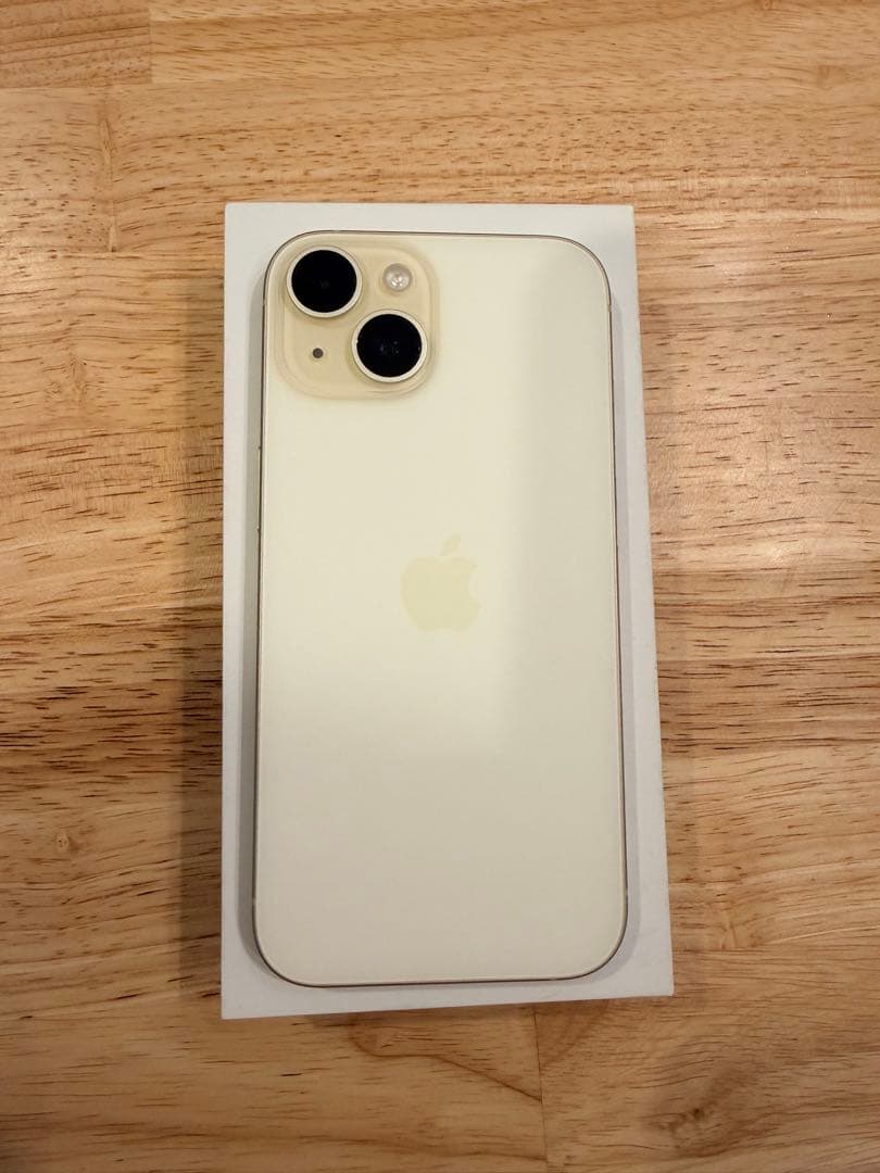 T　Apple iPhone 15 イエロー 256GB 本体