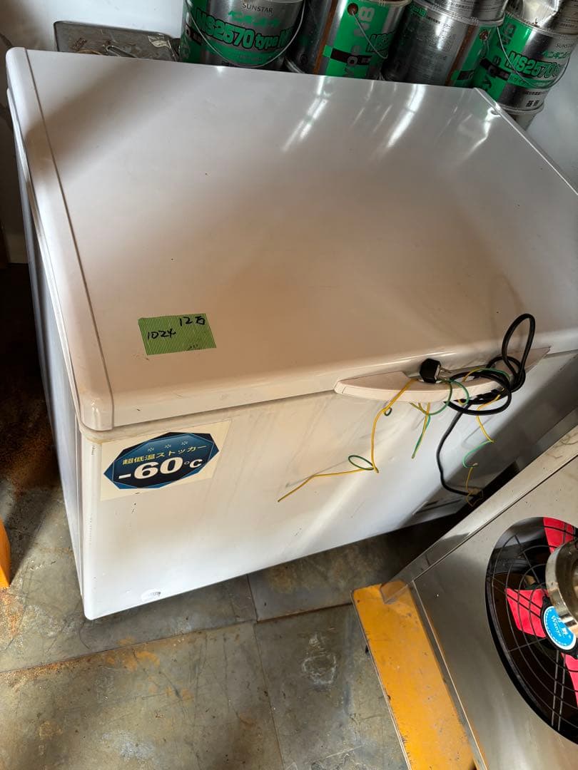 超低温ストッカー 冷凍庫 -60°Cまで