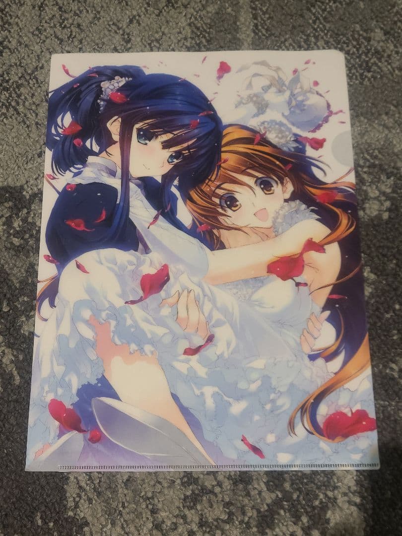 WHITE ALBUM2 お疲れ様本 クリアファイル　AQUAPLUS