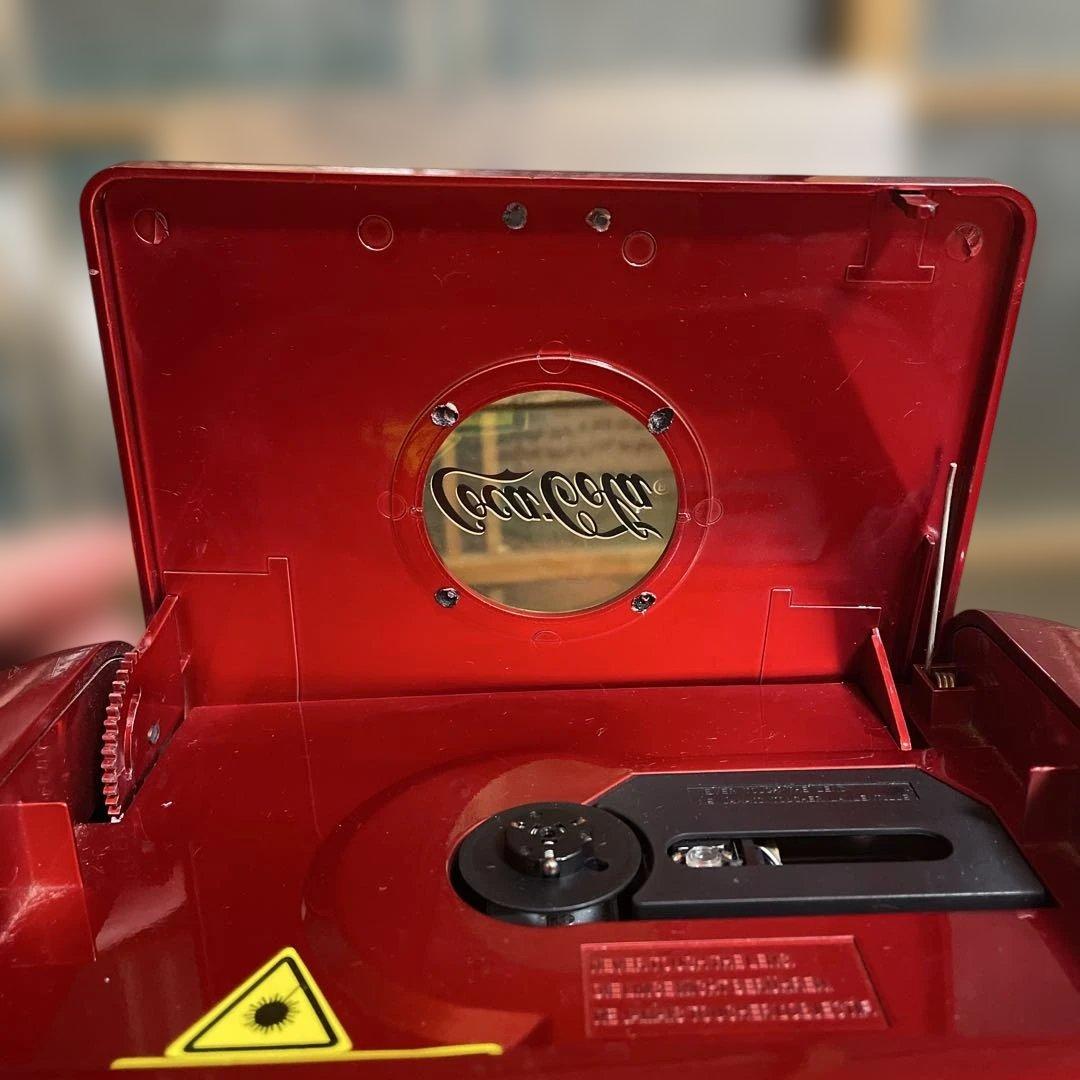 【ジャンク扱い】Coca-Cola CDラジオプレイヤー　希少レア