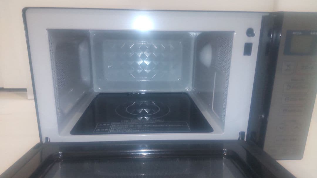 Haier 美品 高年式 電子レンジ JM-XP2FH18G ステンレスブラック