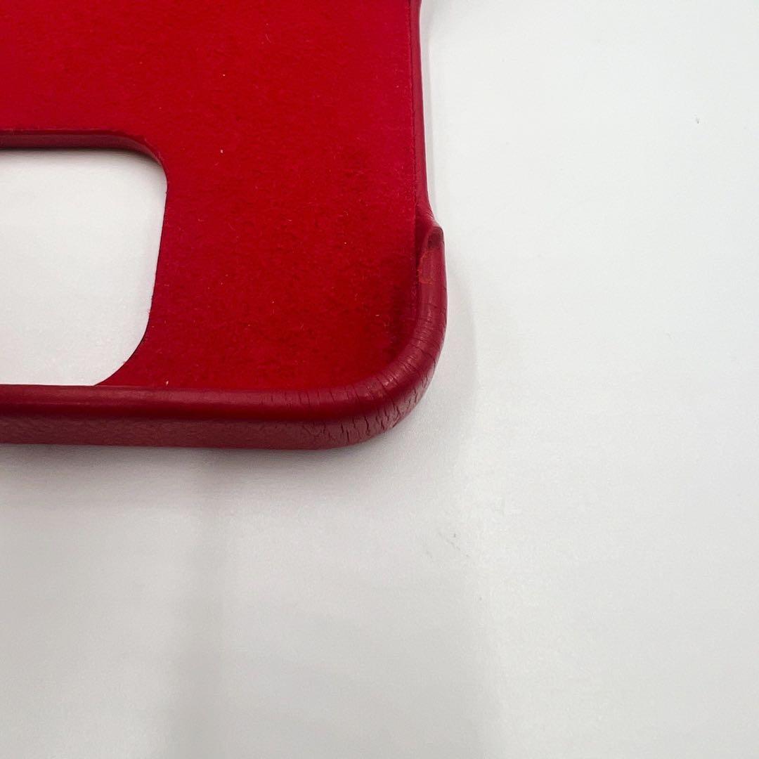 ルイヴィトン iPhone 13Pro ケース バンパー モノグラム レッド