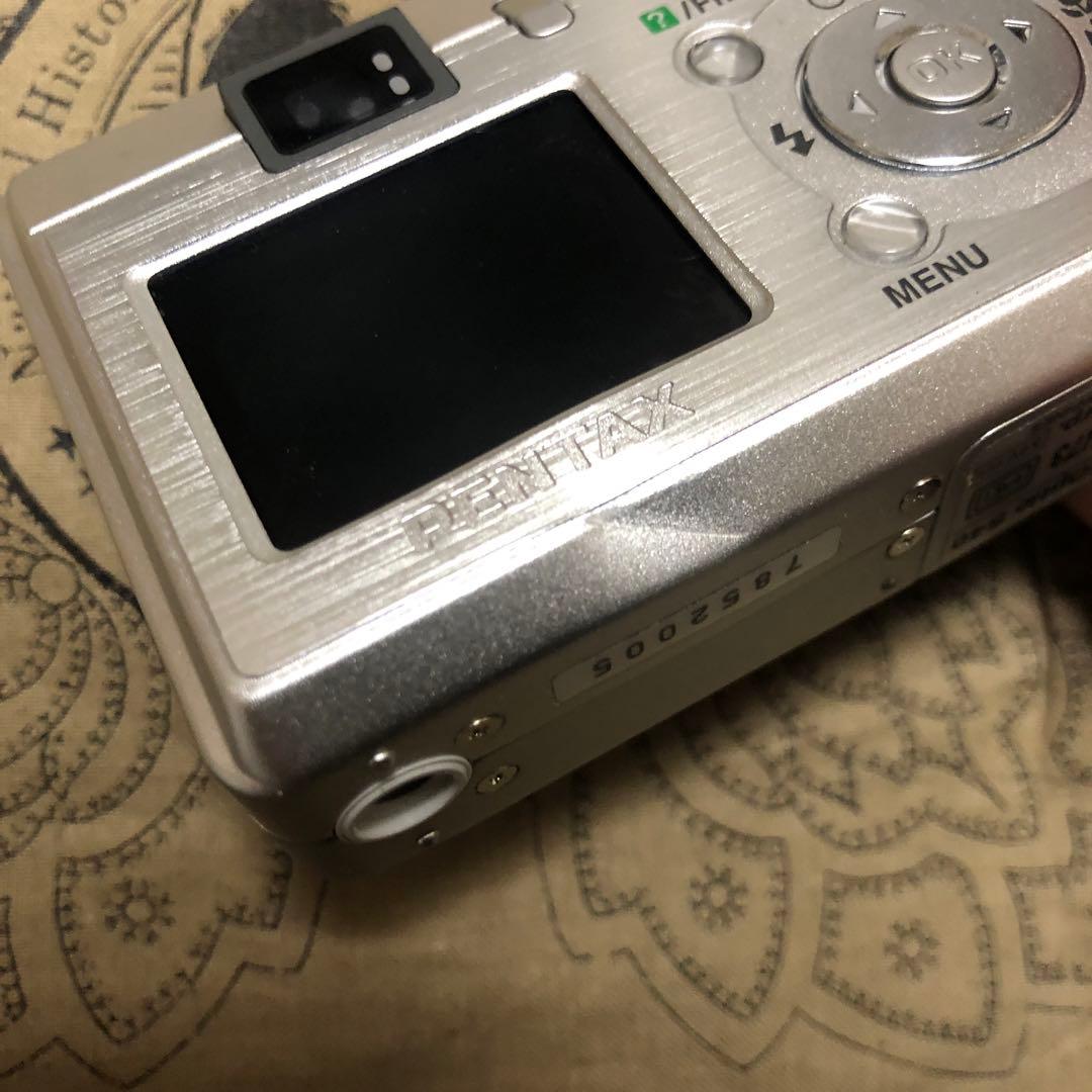 PENTAX Optio S40 シルバー デジカメ コンデジ