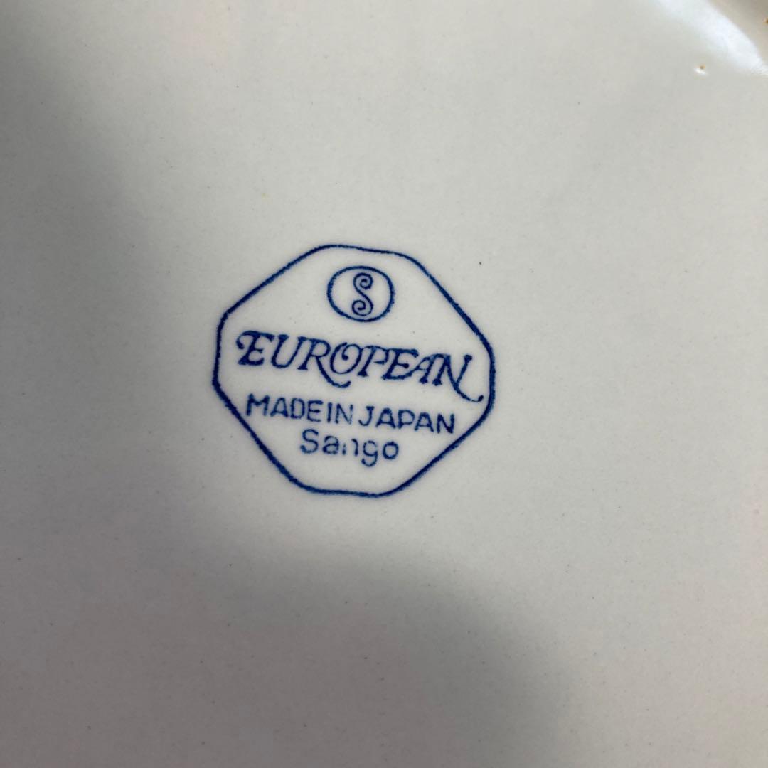 Sango 食器セット　4種11枚　european 日本製　レトロ　昭和