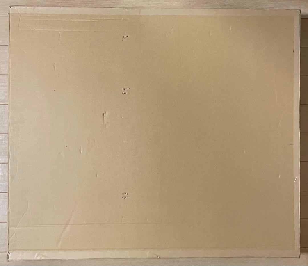 山羽斌士　明けゆく　油彩　裏書有り　15号　大作　d2511