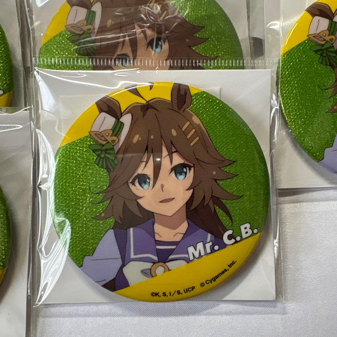 X ウマ娘 シンデレラグレイ ミスターシービー 缶バッジ まとめ