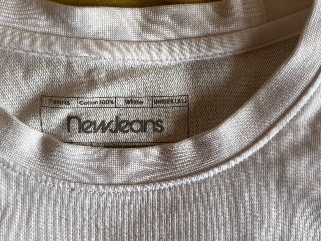 Newjeans Hanni ハニ coller Tシャツ XL