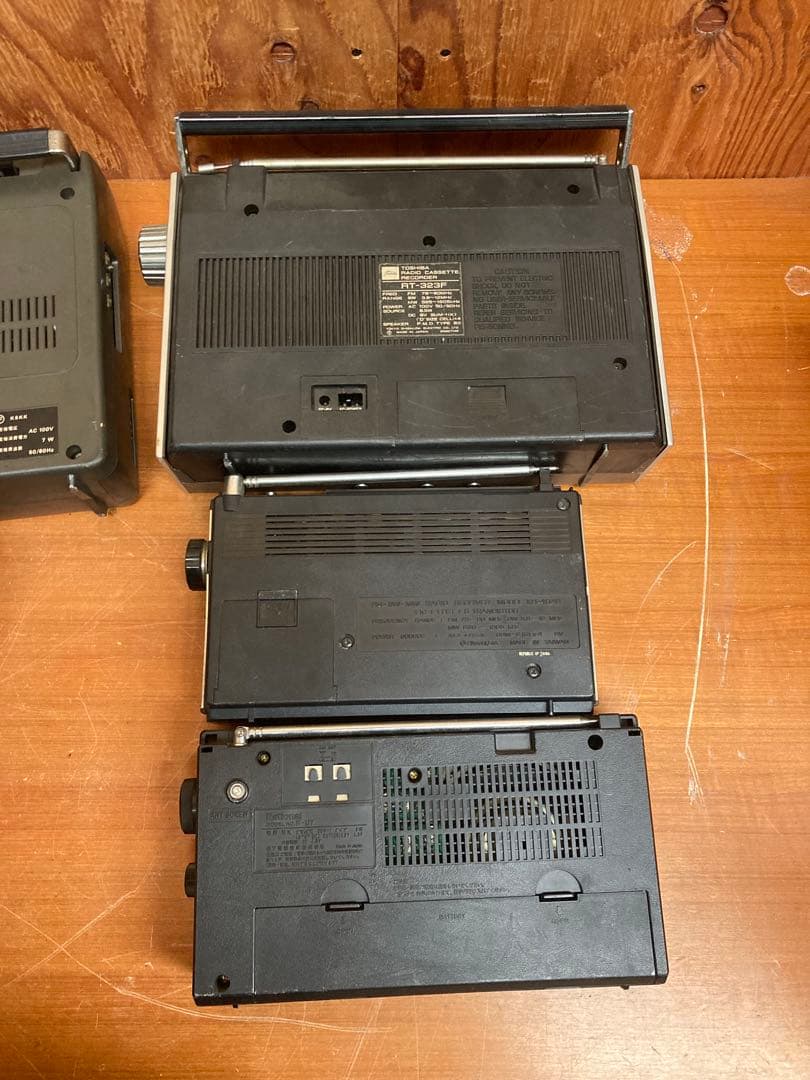 ラジカセまとめ　カセットプレーヤー　ジャンク
