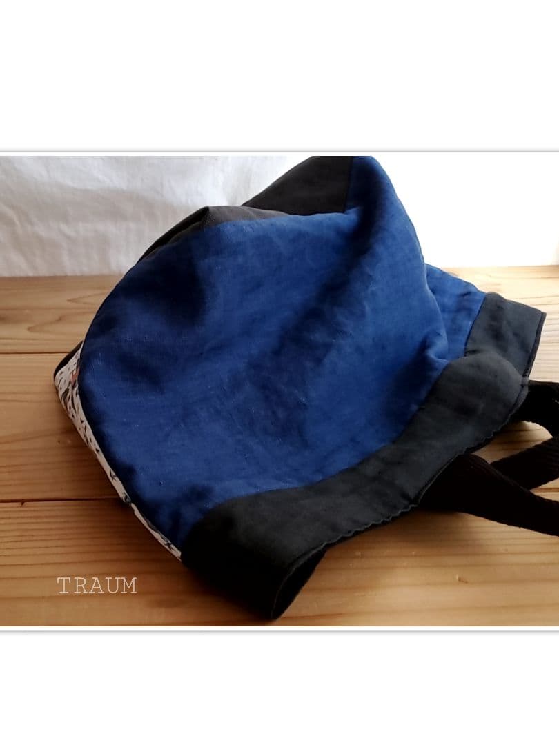 TRAUM□original-toteリネン100%&cotton&wash帆布