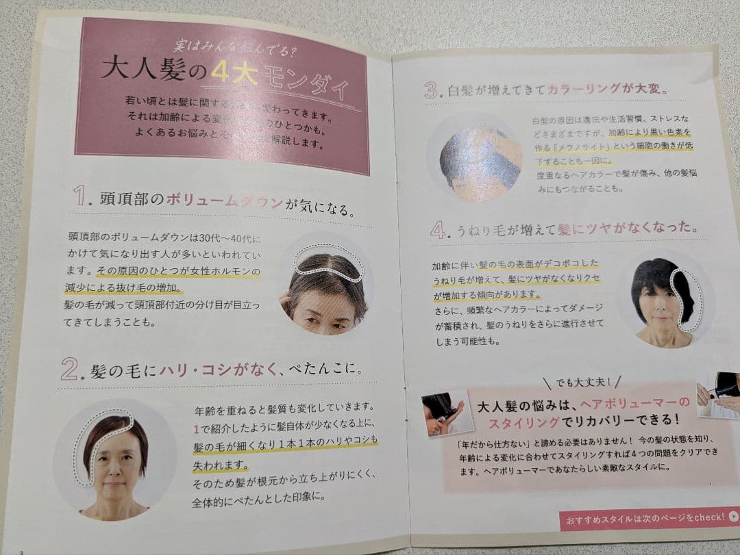 特割中　ヤーマンヘアーボリューマー ACアダプター付き