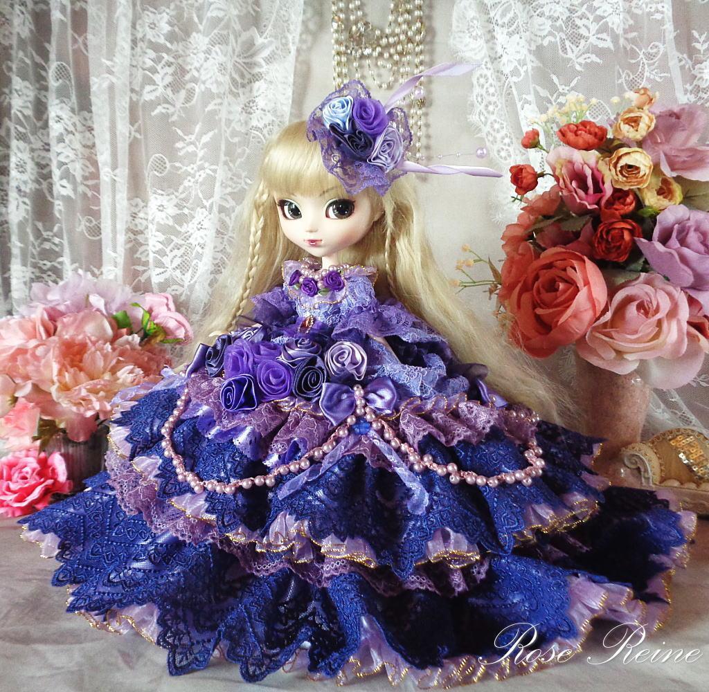 ベルサイユの薔薇 ミスティーパープル アメジストスウィートバブリングドールドレス