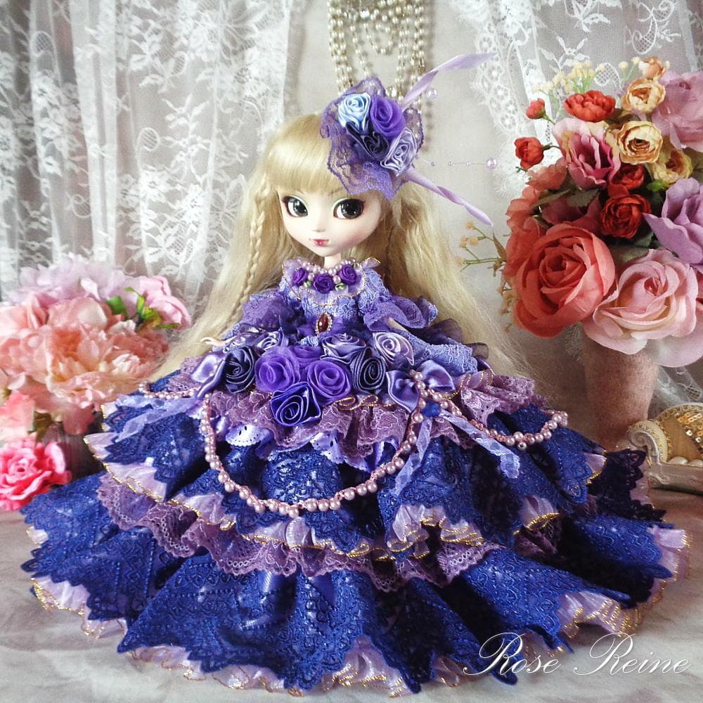 ベルサイユの薔薇 ミスティーパープル アメジストスウィートバブリングドールドレス