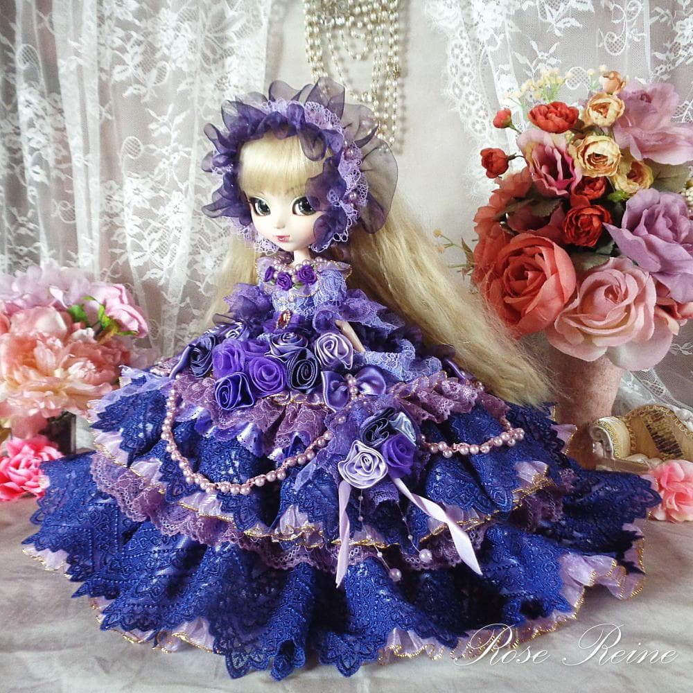 ベルサイユの薔薇 ミスティーパープル アメジストスウィートバブリングドールドレス