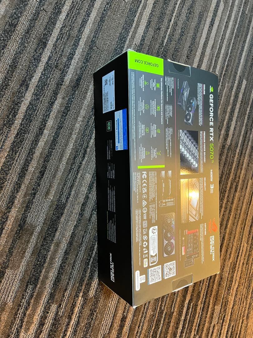 グラフィックボード・グラボ・ビデオカード ROG STRIX GAMING GeForce RTX5070Ti 16GB
