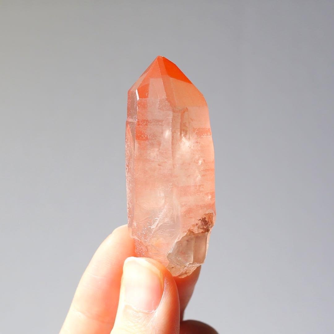 ディープピンクレムリアンシード 天然石 水晶 鉱物 一点物 クォーツ クリスタル