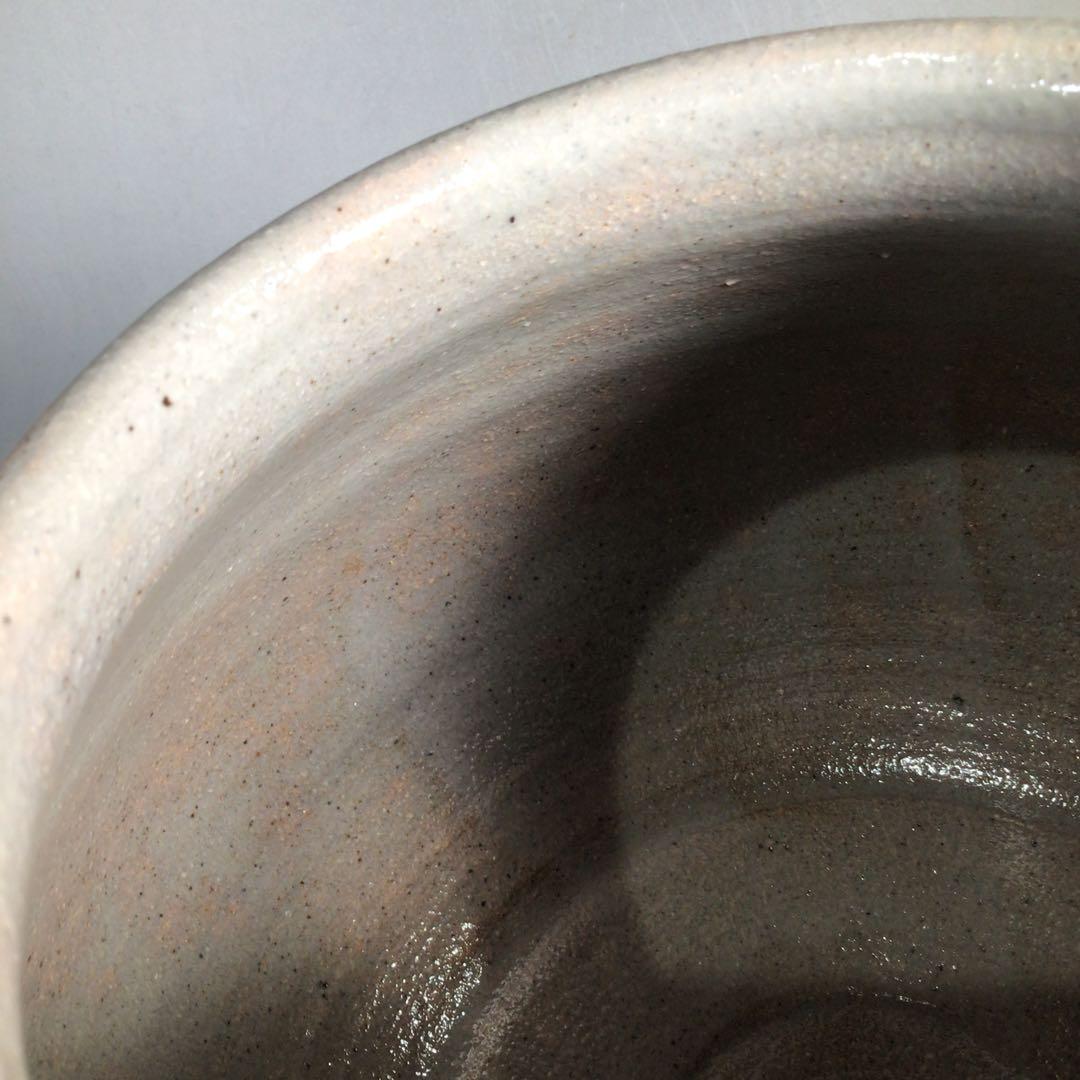 Ｎ６０３　水指　『武村利左エ門造』『絵唐津』『算玉形水指』　共箱　茶道具