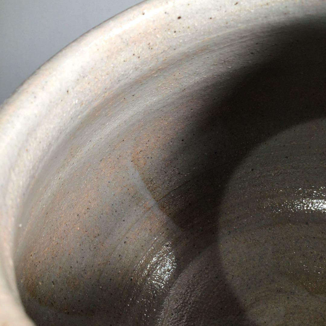 Ｎ６０３　水指　『武村利左エ門造』『絵唐津』『算玉形水指』　共箱　茶道具