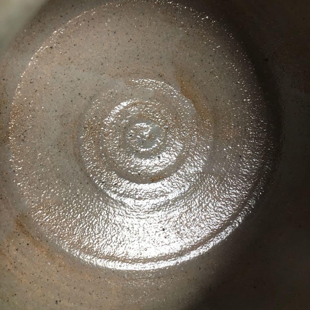 Ｎ６０３　水指　『武村利左エ門造』『絵唐津』『算玉形水指』　共箱　茶道具