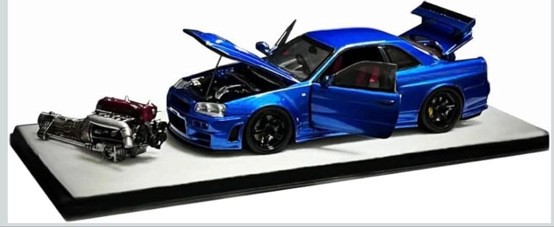 PGM ニスモ R34 GT-R Z-tune llic Blue