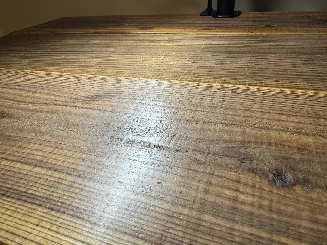 引取可→仕事を楽しみたい人向けのカナデモノ 杉無垢材 150×70 配線トレー付