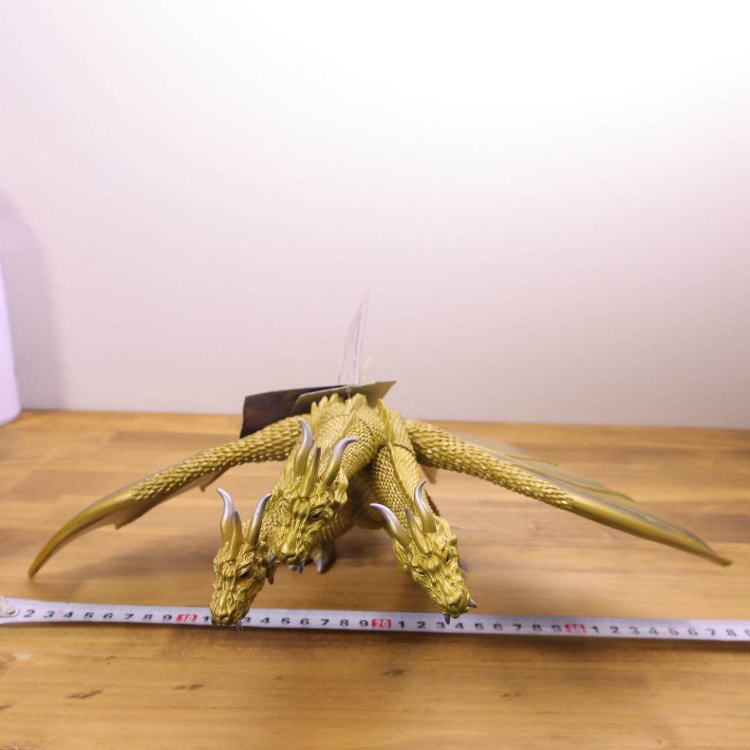 美品 キングギドラ 2002 ムービーモンスターシリーズ ソフビ タグ付