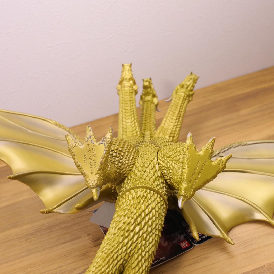 美品 キングギドラ 2002 ムービーモンスターシリーズ ソフビ タグ付
