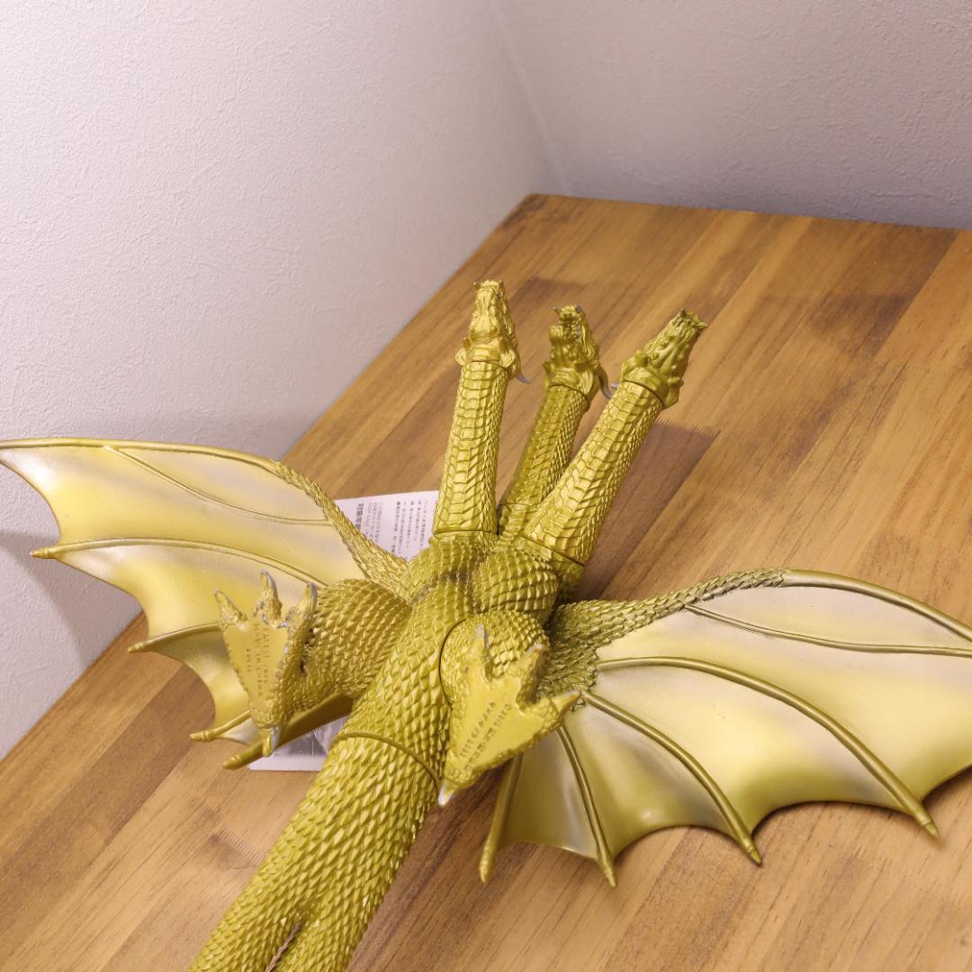 美品 キングギドラ 2002 ムービーモンスターシリーズ ソフビ タグ付