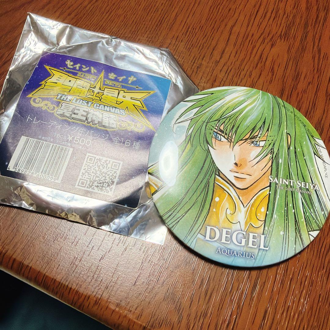 聖闘士星矢THELOSTCANVAS 冥王神話トレーディング缶バッジ デジェル