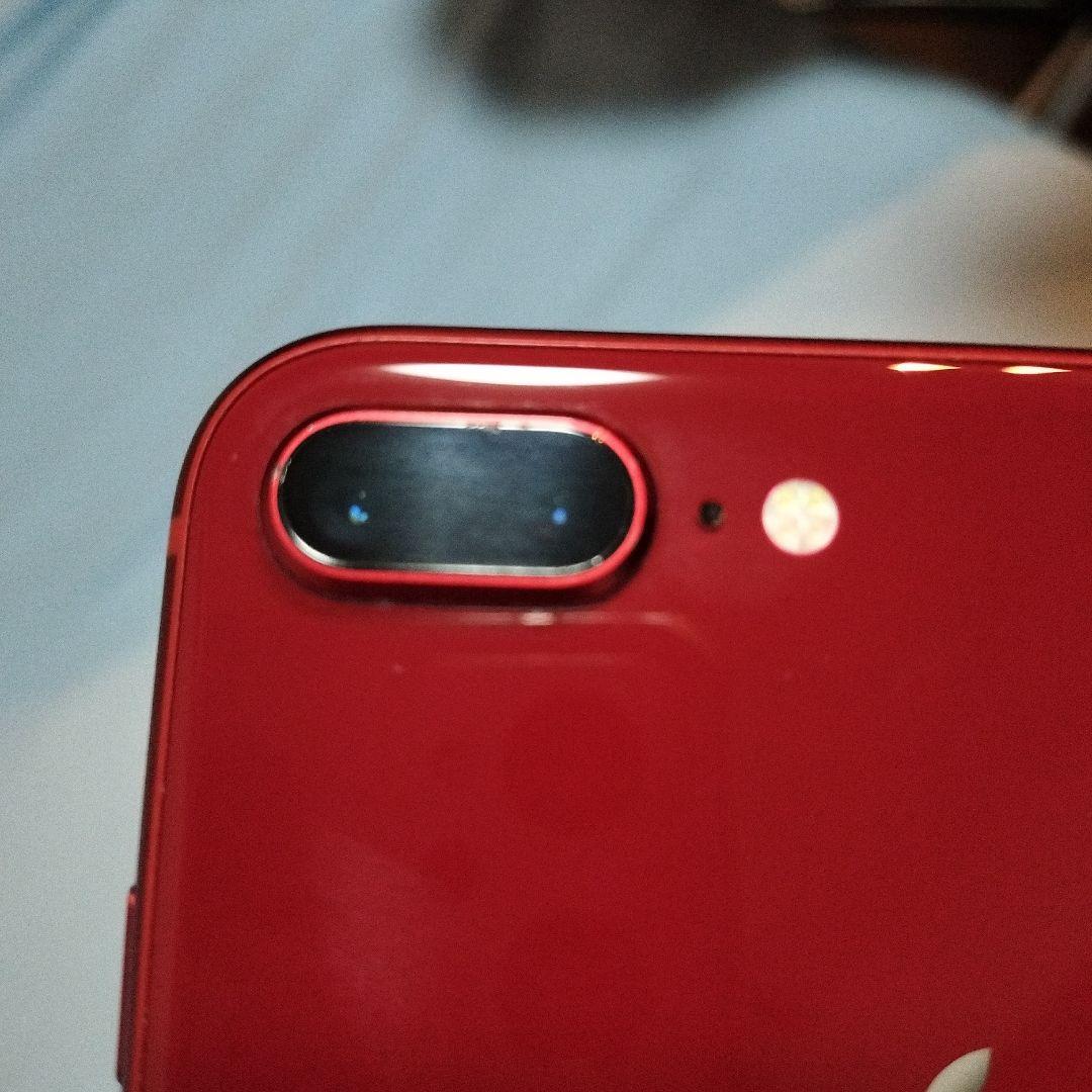 Apple iPhone 8 Plus レッド 256GB フィルムとケース付き