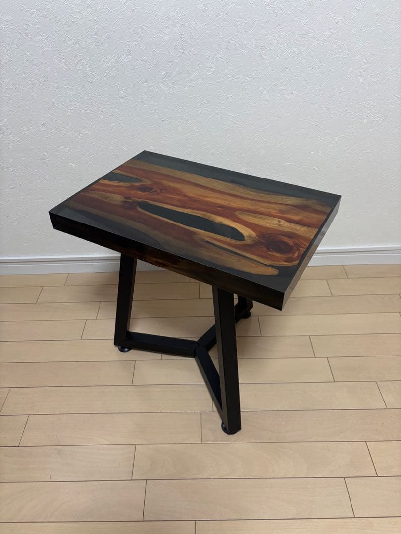 レジンテーブル　サイドテーブル　天板のみ　ハンドメイド　45×30cm