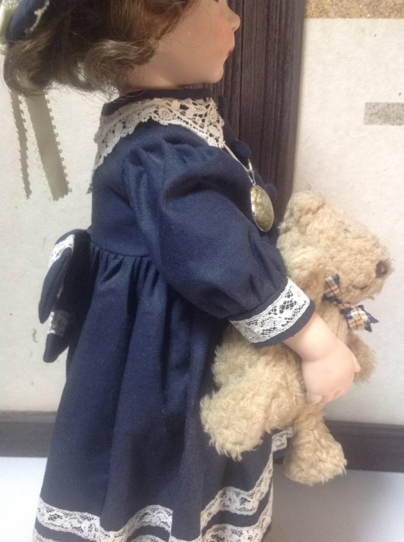 人形：ビスクドール 富野有紀子 「ラ・プッぺ」 約52cm