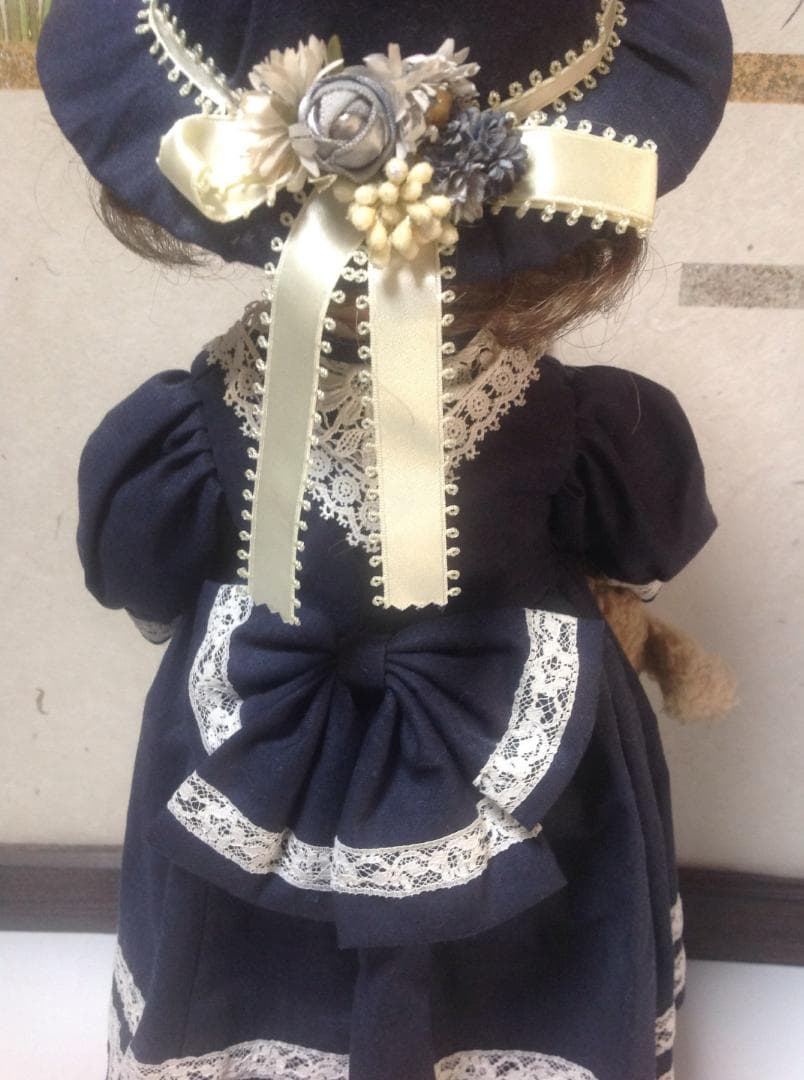 人形：ビスクドール 富野有紀子 「ラ・プッぺ」 約52cm