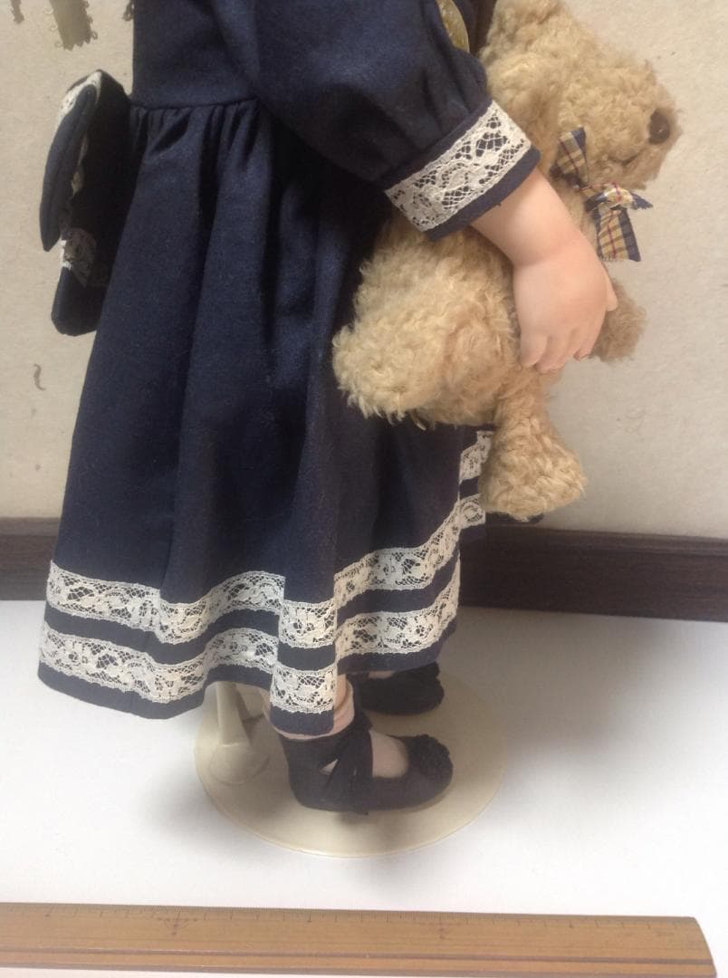 人形：ビスクドール 富野有紀子 「ラ・プッぺ」 約52cm