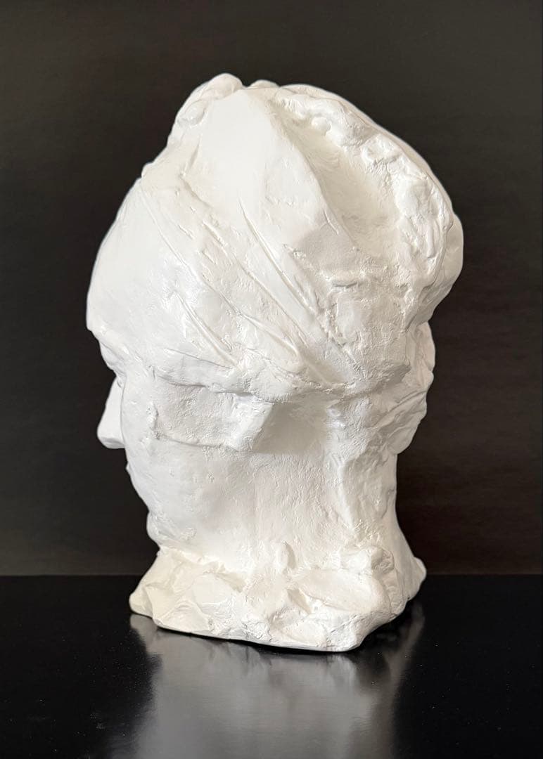 ロダン作　『フリジア帽をかぶったカミーユ』　石膏像