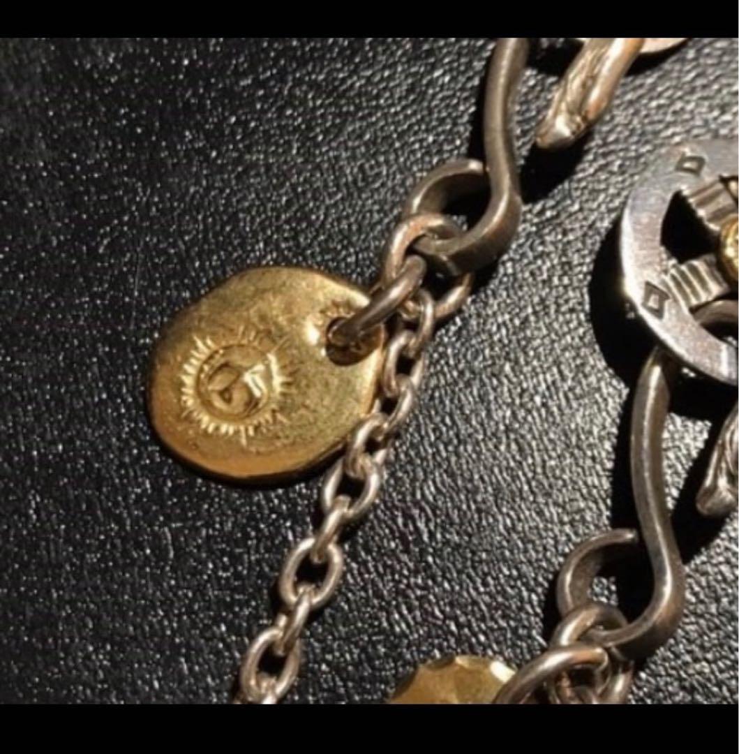 ラス0 全金 太陽 イン メタル エル ネックレス ハンドメイド ノーブランド