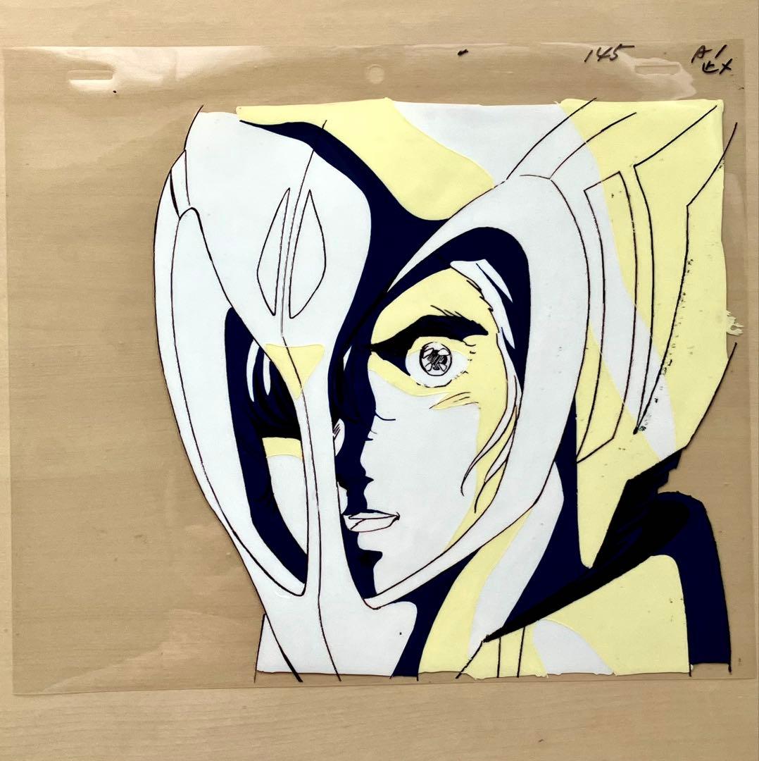 超時空世紀オーガス　第一話　止めセル画　動画　　タイムシート　レイアウトコピー付