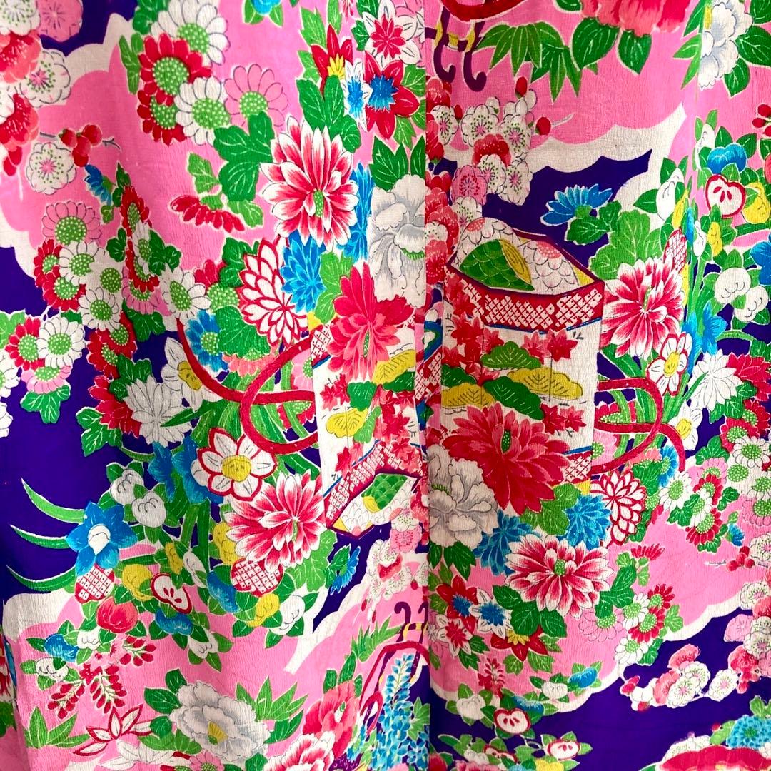 ★専用です★アンティーク女の子 子供着物 七五三 アンティーク着物 NO100