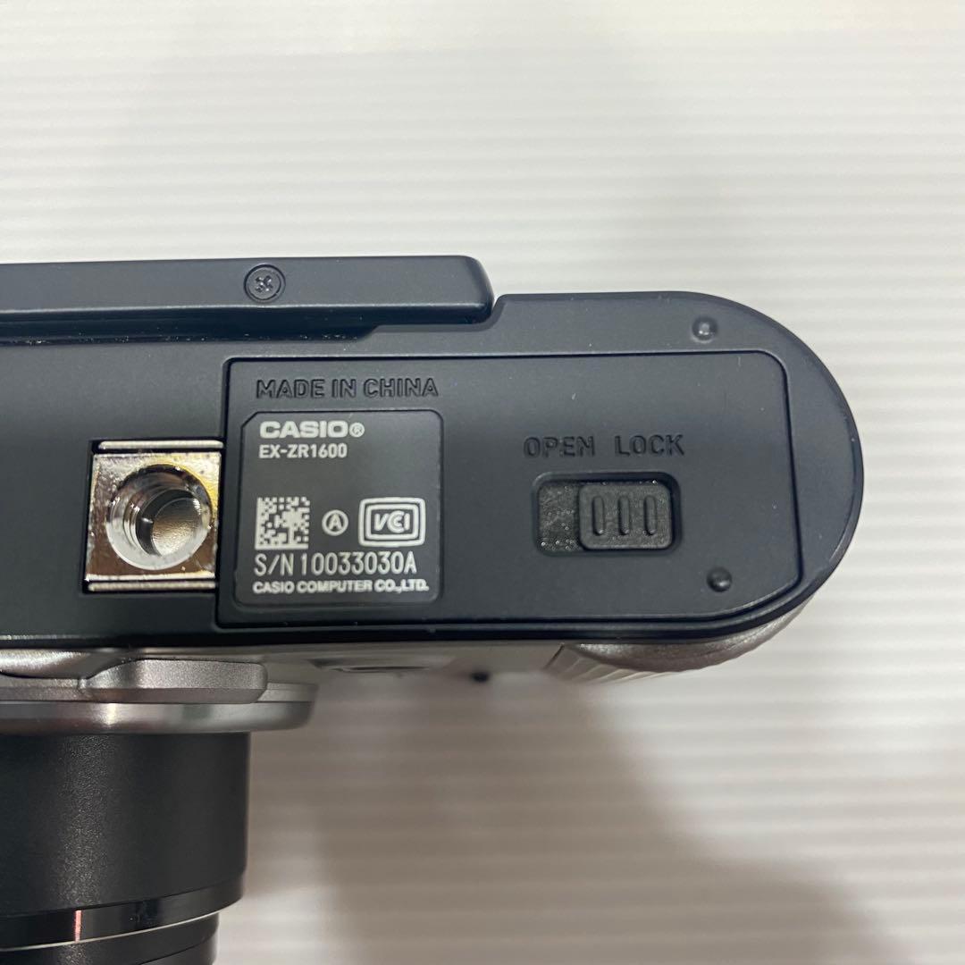 【美品】CASIO EX-ZR1600 シルバー｜自撮り・Wi-Fi搭載・動作◎
