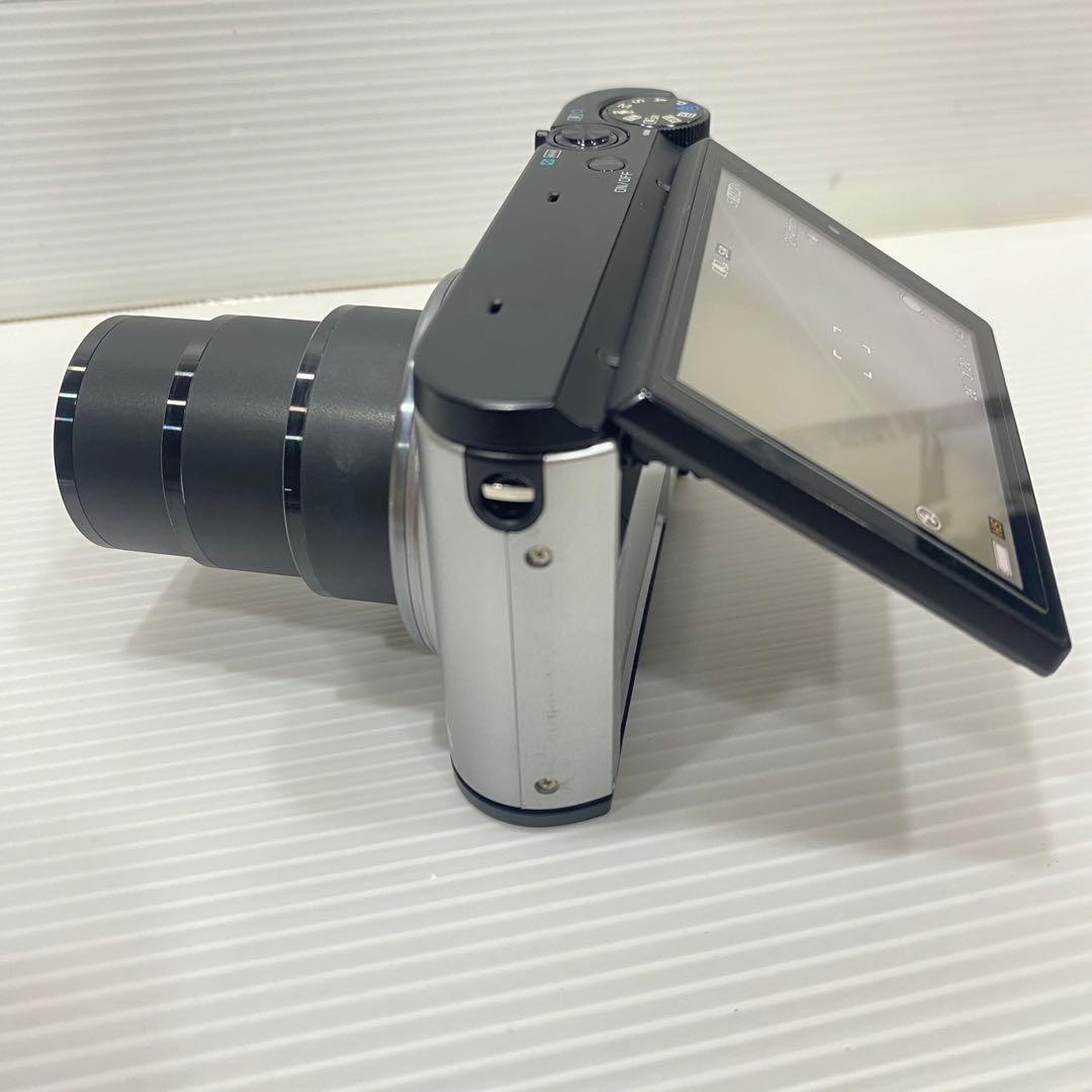 【美品】CASIO EX-ZR1600 シルバー｜自撮り・Wi-Fi搭載・動作◎