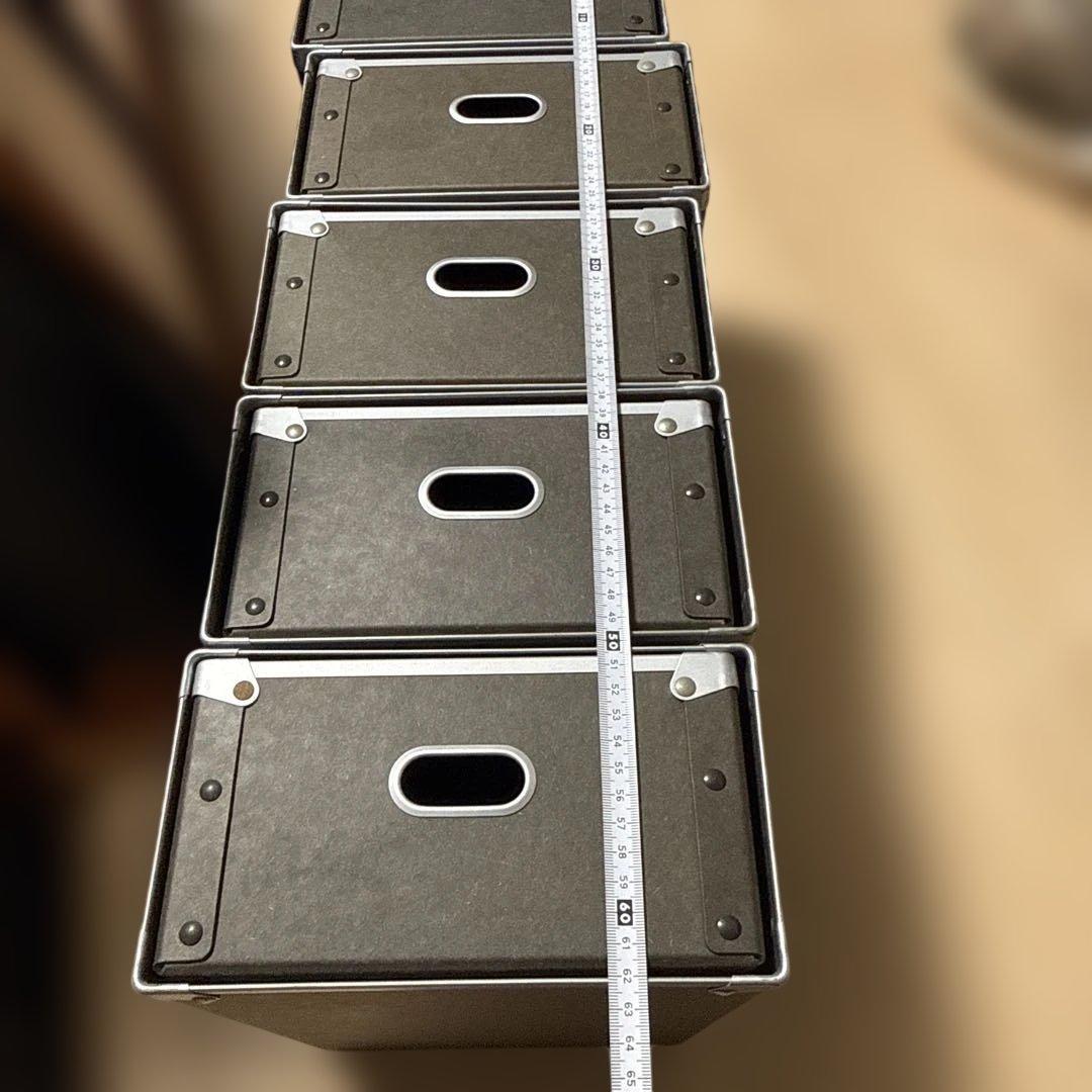 無印良品　硬質パルプボックス　廃盤　レア 5個セット　送料込み